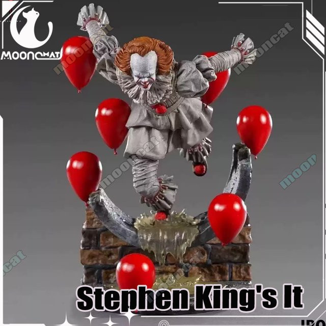 Iron Studios Stephen King's It Pennywise, Actionfigur, Kunststoff, Bunt / Mehrfarbig - Bild 1