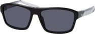 Nike EV24044 Sonnenbrille, Quadratisch, Kunststoff, Black Grey, Herren - Bild 1