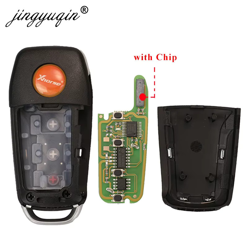 5er Set Xhorse XN Serie Drahtlose Auto Fernbedienung mit V Chip Bluetooth, Farbe: Schwarz, Englisch Version - Bild 4