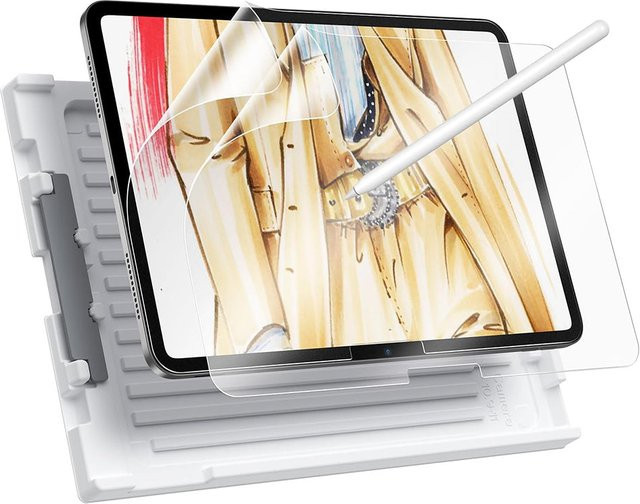 ESR Paper Feel Displayschutzfolie für Apple iPad Pro 13 (2025) und Pro 13 (2024), mattiert, 2er-Set - Bild 1