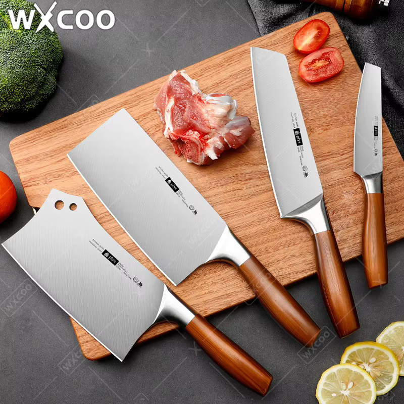 WXCOO Edelstahl Küchenmesser in Silber, scharfes Fisch-Entgrätungsmesser für BBQ, Kochen, Gemüse und Obst - Bild 4