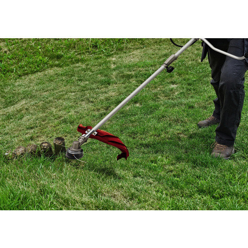 Einhell Benzin-Sense GC-BC 36-4 S Rasentrimmer in Rot mit 3-Zahn-Messer und Doppelfadenspule - Bild 2