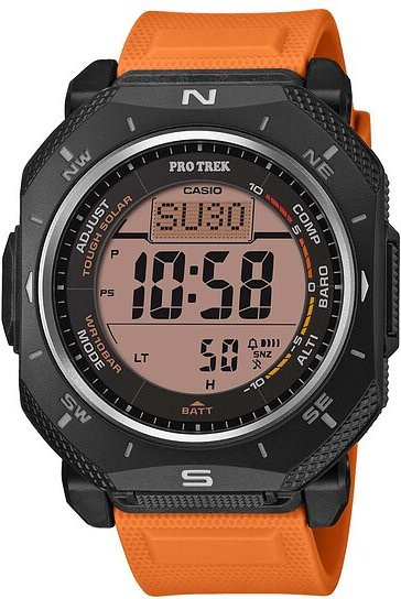 Casio Digitaluhr Pro Trek, Solar, Kunststoff, Schwarz, Unisex - Bild 1