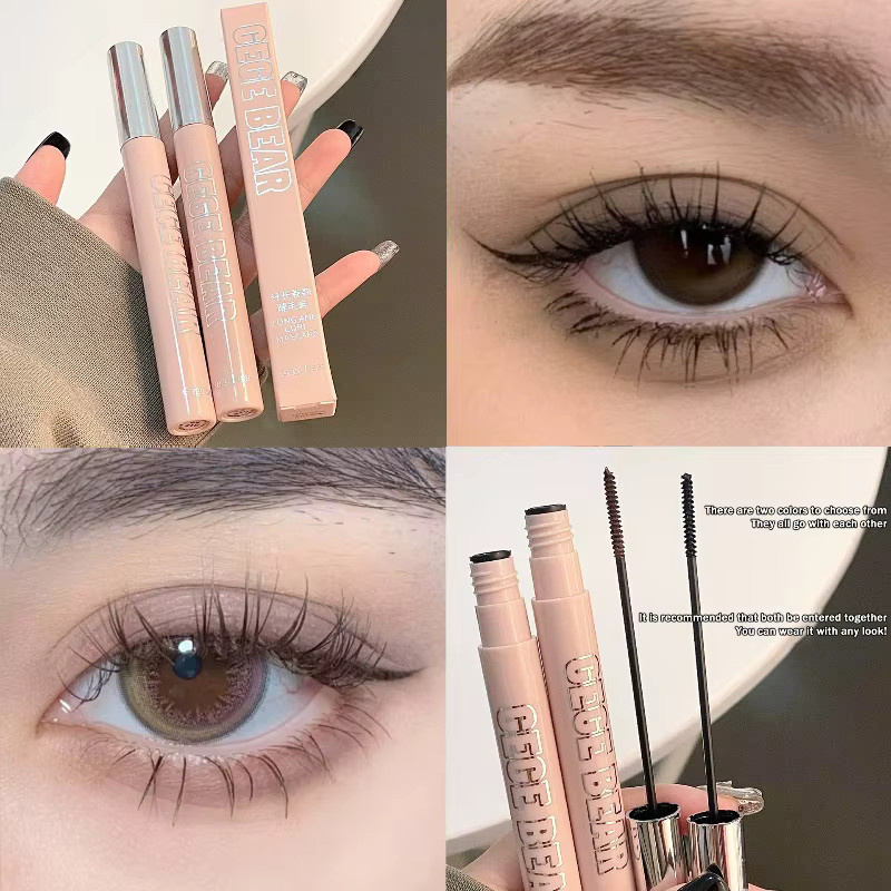 Comestics 3D-Seidenfaser-Matt-Mascara, schwarz - Bild 3