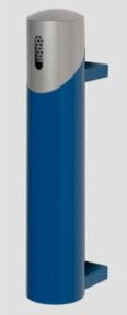 VAR Wandascher SG 65 Wandwaschbecken in Enzianblau mit silbernem Kopfteil, 1,4 l - Bild 1