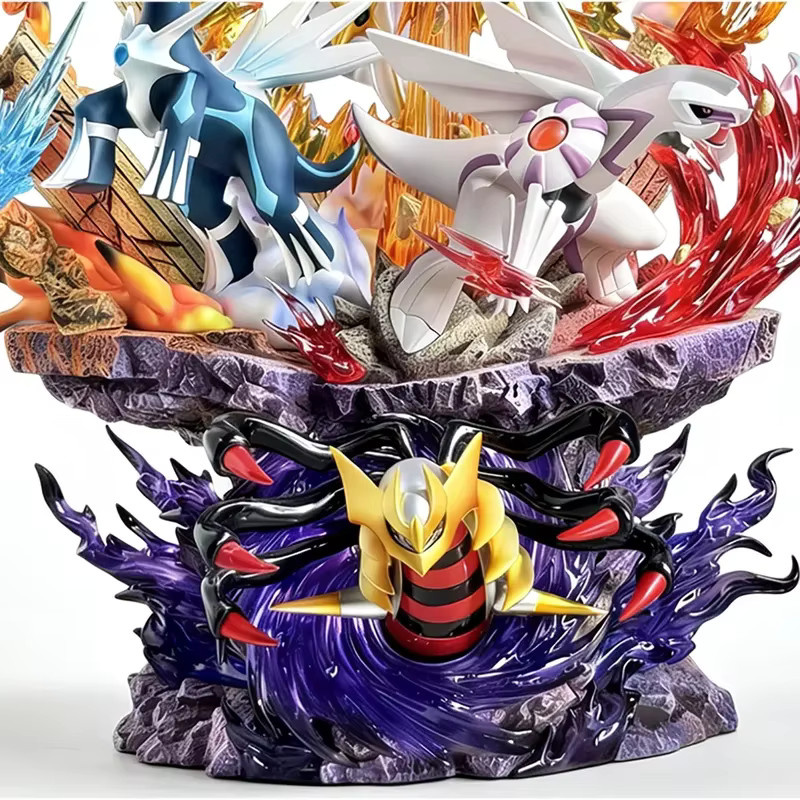 Bandai Pokémon Arceus Dialga Palkia Giratina, Anime-Figuren, PVC-Statue - Bild 2