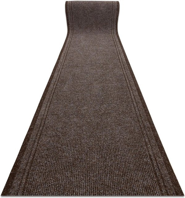 RugsX Läufer Malaga Antirutsch Braun B: 100 cm, L: 230 cm - Bild 1