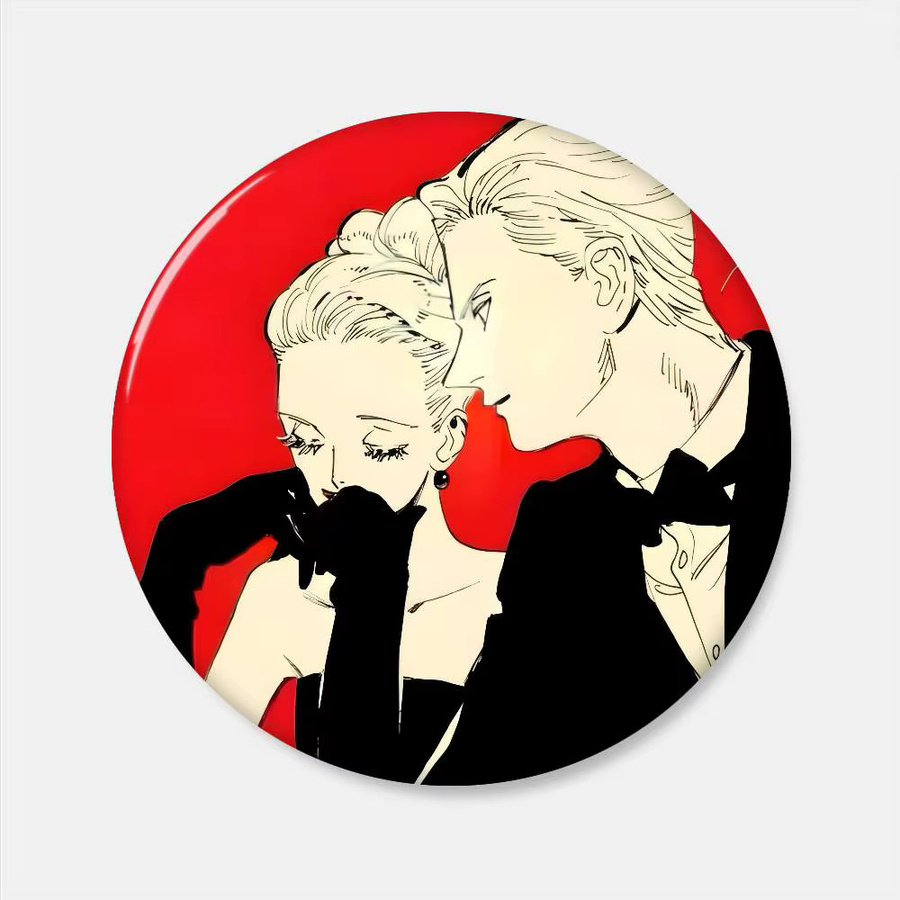 Emma x Aleksander Veil Anstecknadeln, Unisex - Bild 4