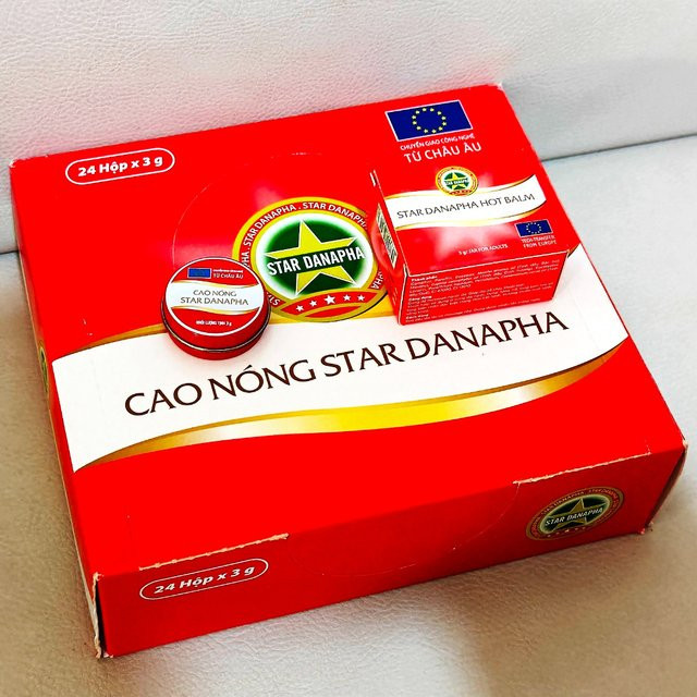 Star Danapha Menthol Balsam, 3g, Kühlöl mit Menthol - Bild 1