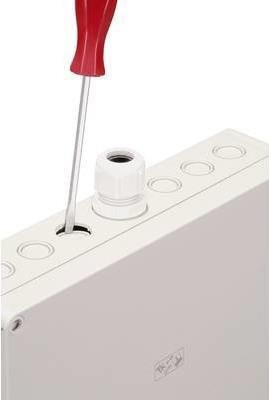 Spelsberg AKi 3-t Installations-Gehäuse aus Polycarbonat in Grau, B/T/H: 30,0 x 45,0 x 13,2 cm - Bild 1