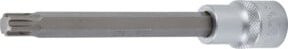 BGS Bit-Einsatz 5184-R10 in Silber, Länge: 14 cm, Antrieb Innenvierkant 12,5 mm (1/2 Zoll), Keil-Profil für RIBE M10 - Bild 1