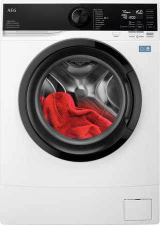 Bosch Waschmaschine LSR6FA75479 in Weiß mit 7 kg Waschkapazität, 1400 U/min Schleuderdrehzahl und Aquastop