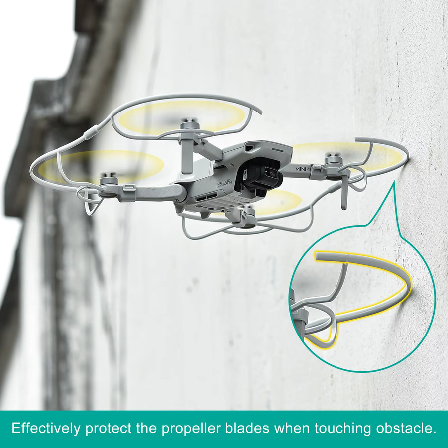 STARTRC Propellerschutz für DJI Mini 4K und Mini 2 SE Drohne in Grau - Bild 5