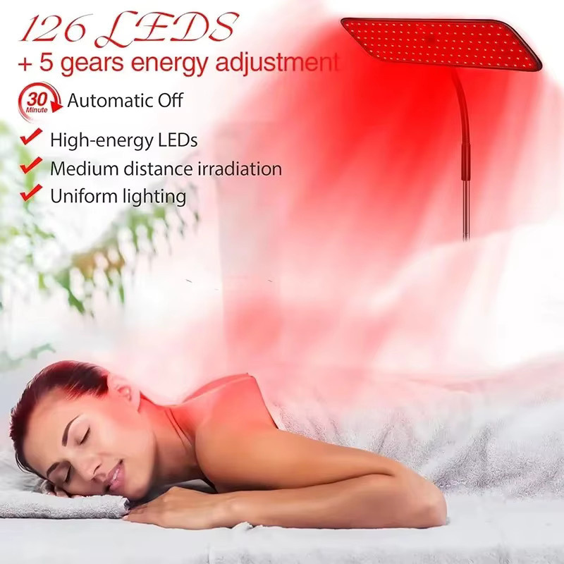 Vilnason Infrarot Licht Lampe für Gesicht und Körper, Unisex - Bild 3