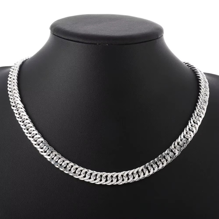 Chshine Halskette 925 Sterling Silber, 6mm, Unisex - Bild 2