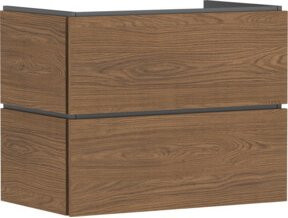 Hansgrohe Waschtischunterschrank Xilesa E in Kaschmir mit 2 Schubladen und Push-to-Open Funktion, B/T: 78,0 x 47,0 cm - Bild 1
