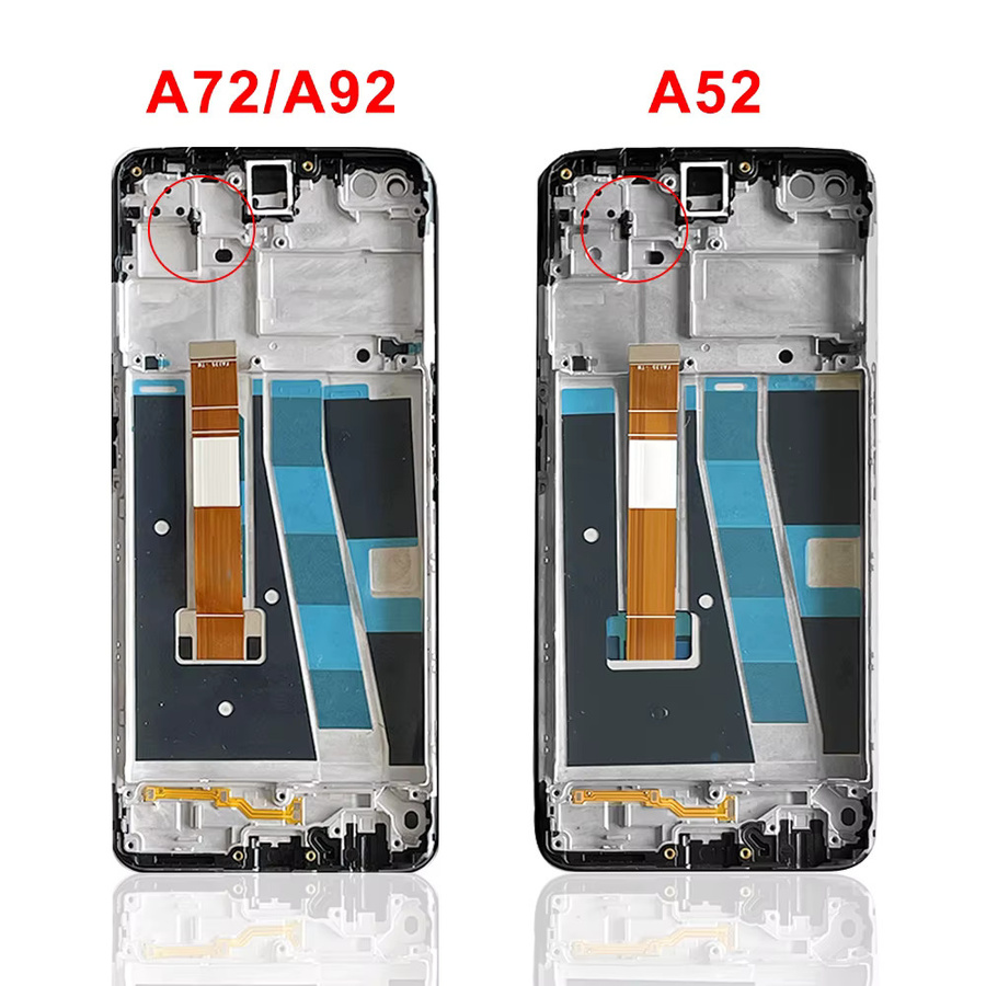 Oppo LCD Display Touchscreen Digitalisierer Baugruppe Ersatz für Oppo A72 A92 A52 in Schwarz 6.5 Zoll - Bild 4