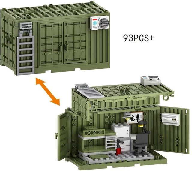 Yiran toy 4 in 1 Armee Militär SWAT Polizei Bausteine ab 6-12 Jahren - Bild 1