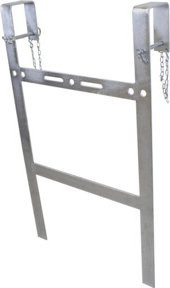 AS Schwabe Kranhalterung für LED Fluter Energyline XL, H: 95 cm, B: 57 cm, T: 12 cm
