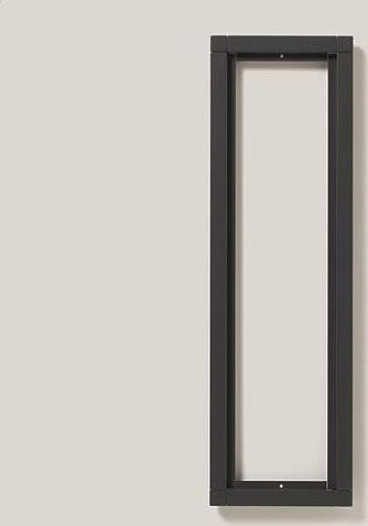 Siedle KR 611-4/1-0 AG Rahmen aus Aluminium in Anthrazit, Breite: 13,1 cm, Höhe: 43,1 cm - Bild 1