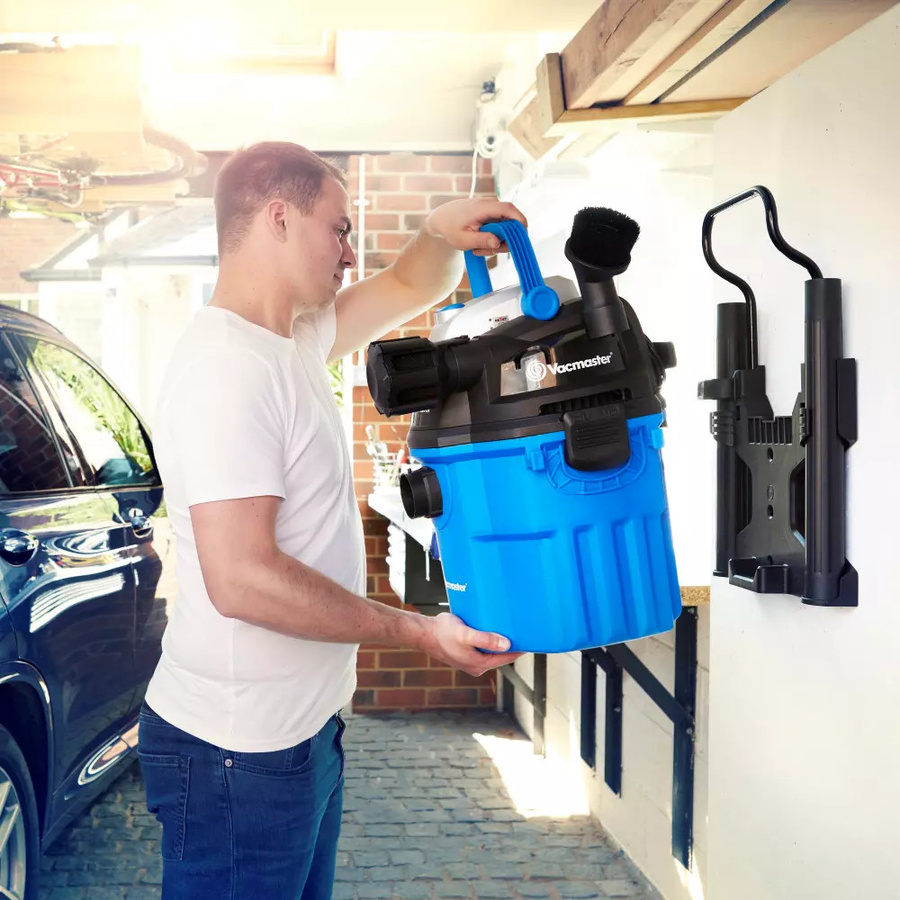 Vacmaster 18 Nass- und Trockensauger in Blau mit Fernbedienung, Beutelset und Gebläsefunktion - Bild 9