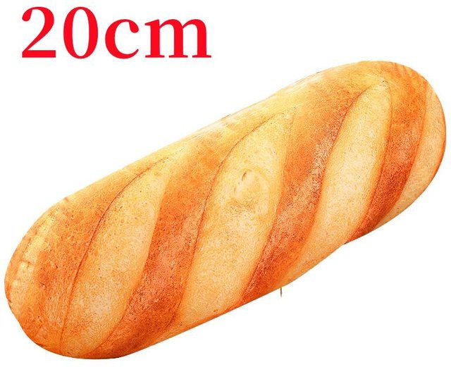 BC Pet Supplies Baguette-Brot-Plüschkissen-Spielzeug, Plüsch / Textil, ab 14 Jahren - Bild 1