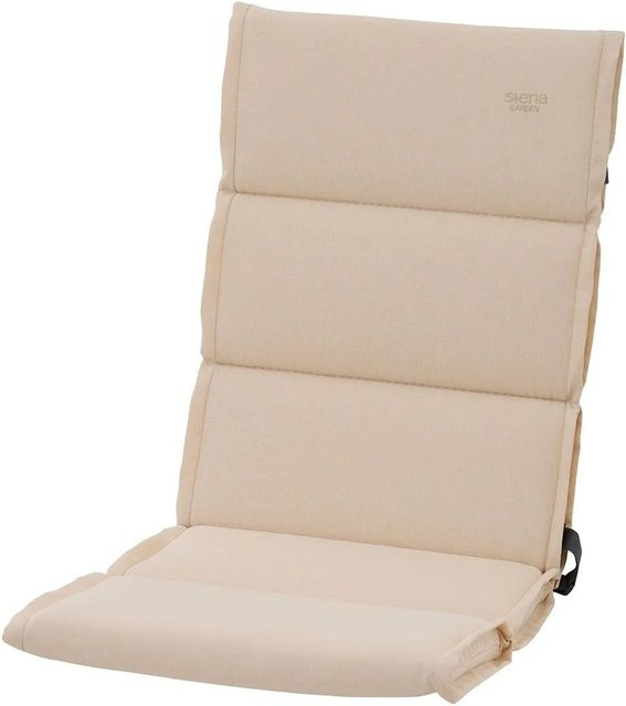 Siena Garden Sesselauflage Stella in Ecru, B/T/H: 110 x 48 x 6 cm - Bild 1