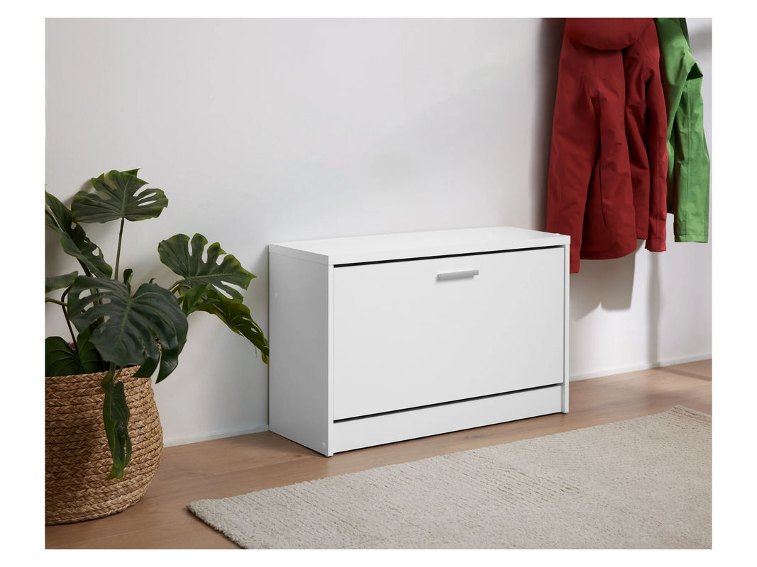 LIVARNO HOME Schuhschrank mit Klappfächern in Weiss - Bild 2