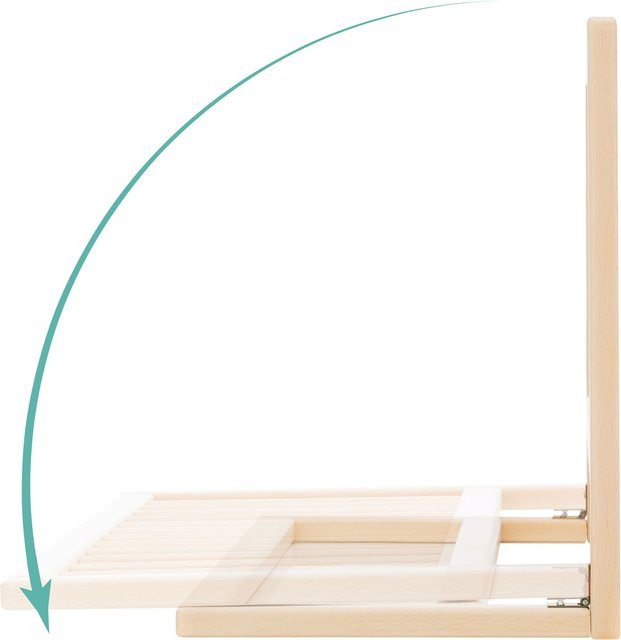 Fillikid Bettgitter Lilly aus Buchenholz in Beige, Breite: 140 cm, Höhe: 45 cm - Bild 1