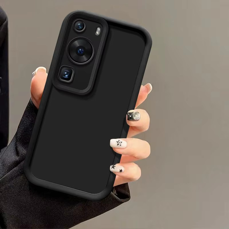 Luxus Matte Soft Cover für Huawei P60 und Huawei P60 Pro in Rot - Bild 2