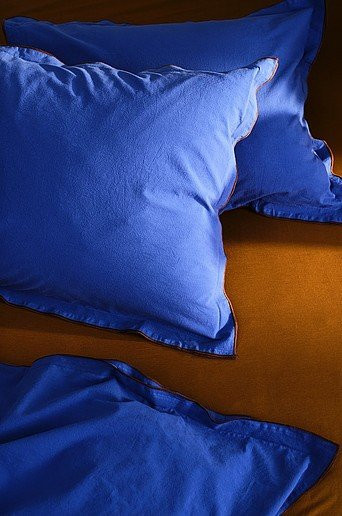Jotex PIVOT Kissenhüllen 2er-Pack aus Baumwolle, Blau, B/H: 50 x 70 cm - Bild 1