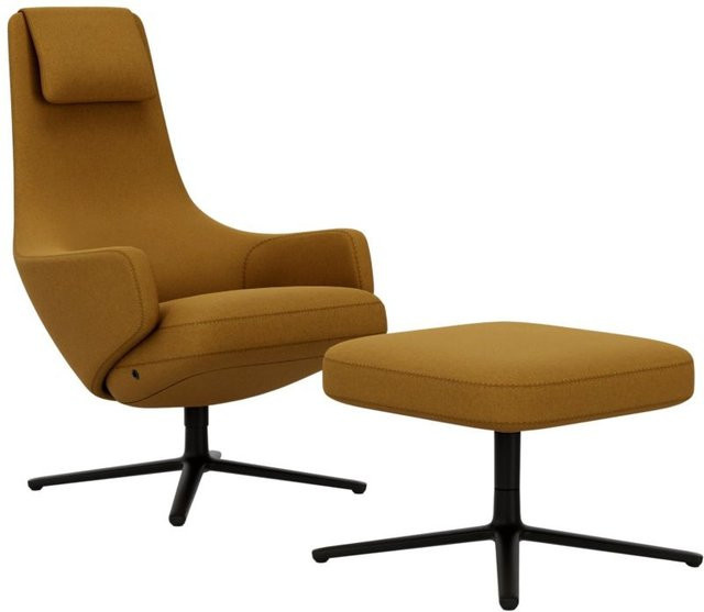 Vitra Repos Sessel mit Ottoman - Bild 1