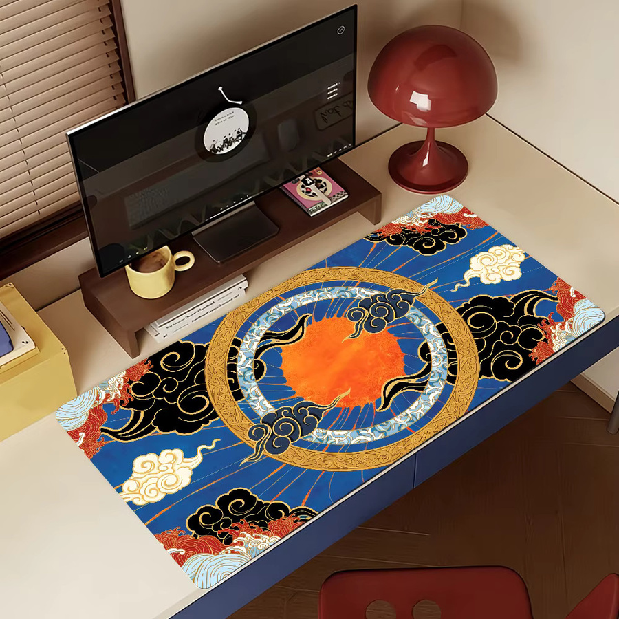 Art Amaterasu Mauspad Multicolor rutschfeste Gamer-Schreibtischunterlage für Laptop und Büro - Bild 4