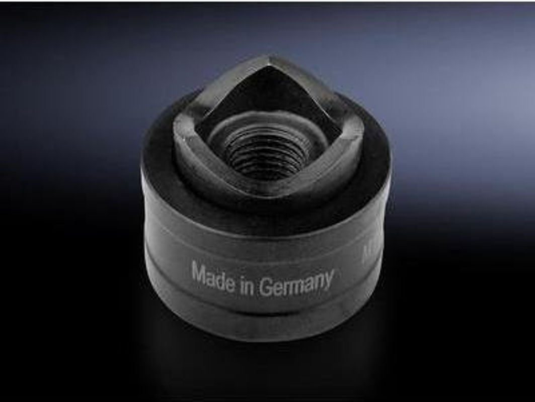 Rittal Blechlocher 22,5 mm in Grau - Bild 2