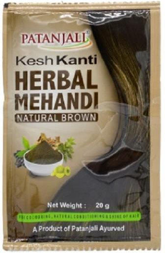 Patanjali Herbal Mehandi Haarfarbe, Natural Black - Bild 1