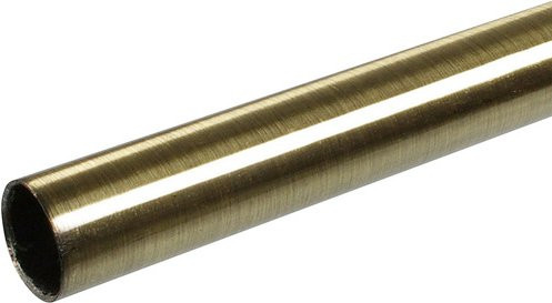 LIEDECO Stilrohr Landhaus in Gelb aus Metall, Länge: 1600 mm, Durchmesser: 16 mm - Bild 1