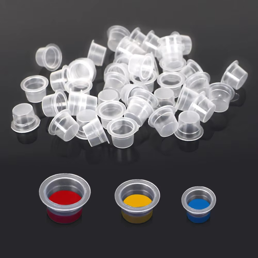 CNKESS Tattoo Ink Pigment Cups, transparent, 100 Stück - Bild 2