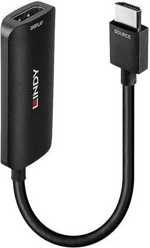 Lindy HDMI zu DisplayPort Konverter Schwarz 4K 60Hz 38327 - Bild 1