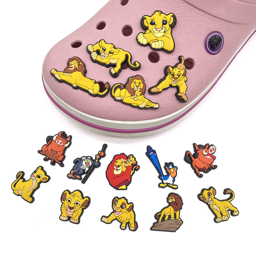 Simba Schuh-Charms, Cartoon, Unisex - Bild 6