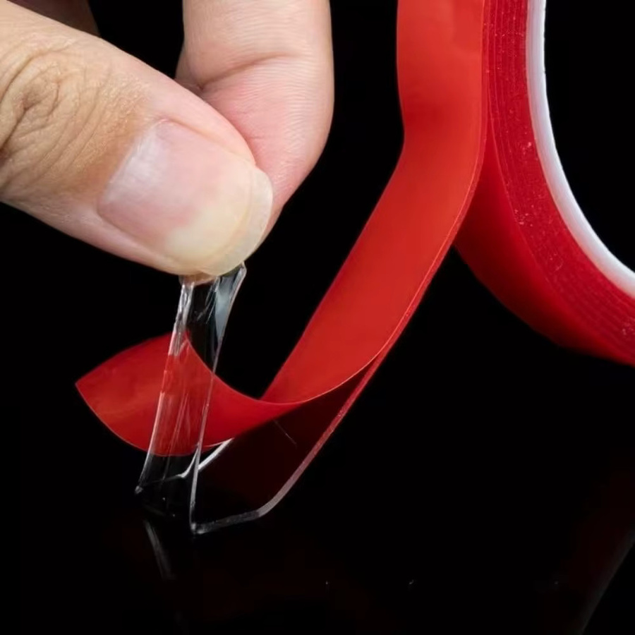 TFAAI Transparentes Acryl-Doppelseitiges Klebeband für Heimdekoration, Breite: 6 mm bis 30 mm - Bild 2