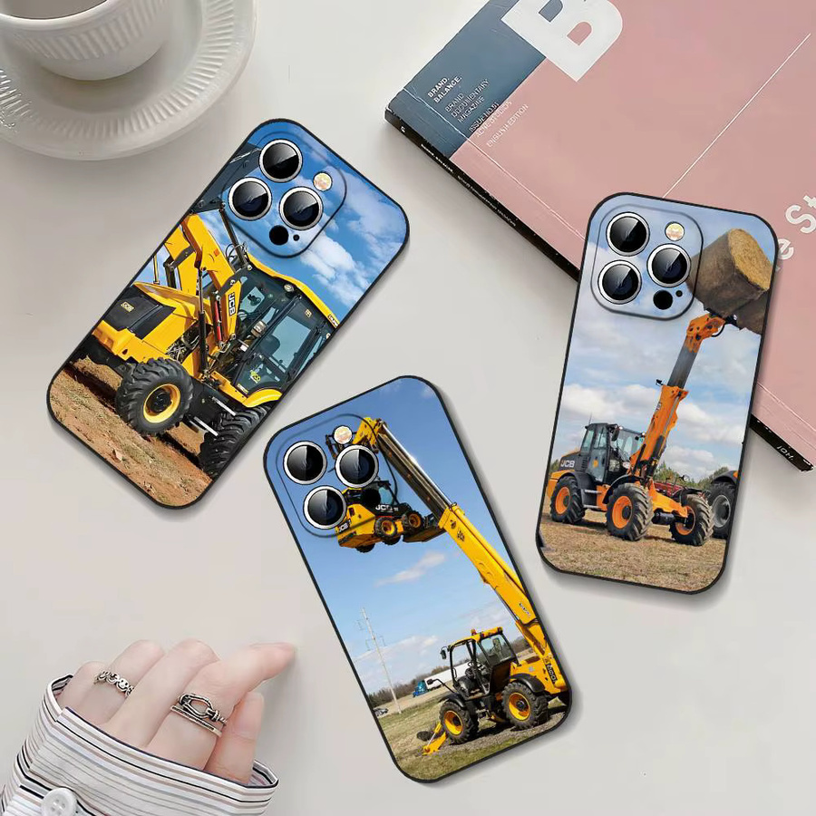 J-JCB Silikon Schutzhülle für iPhone in verschiedenen Modellen, Matte Weiche Handyhülle, Multicolour - Bild 4