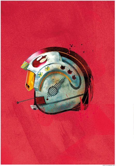 Komar Wandbild Star Wars Pilot, bunt, B/H: 30 x 40 cm - Bild 1