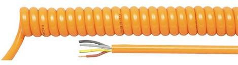 HELU Spiralkabel H07BQ-F Orange 7 x 1,5mm² - Bild 1