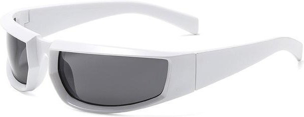 Freedom Outdoors Sonnenbrille, oval, Kunststoff, weiß, Herren - Bild 1