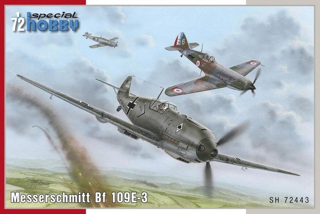 Special Hobby Messerschmitt Bf 109E-3, Modell, 1:72 - Bild 1