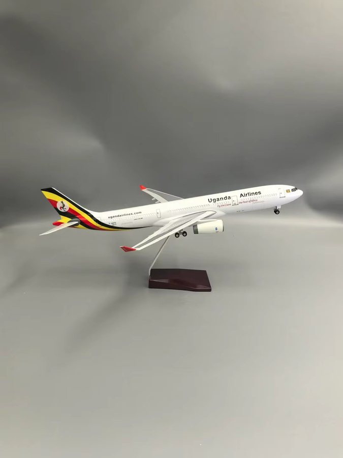 ZOCO Uganda Airlines Flugzeugmodell, Miniatur-Spielzeug, 47cm - Bild 2