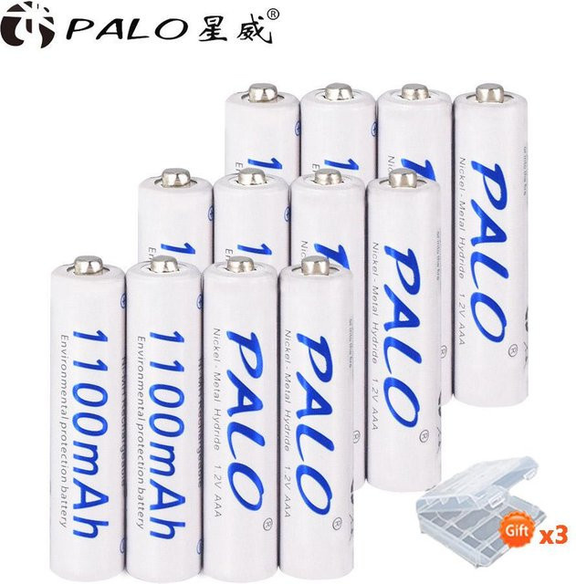 PALO AAA Ni-MH Akku 1,2 V 1100 mAh in Weiß - Bild 1