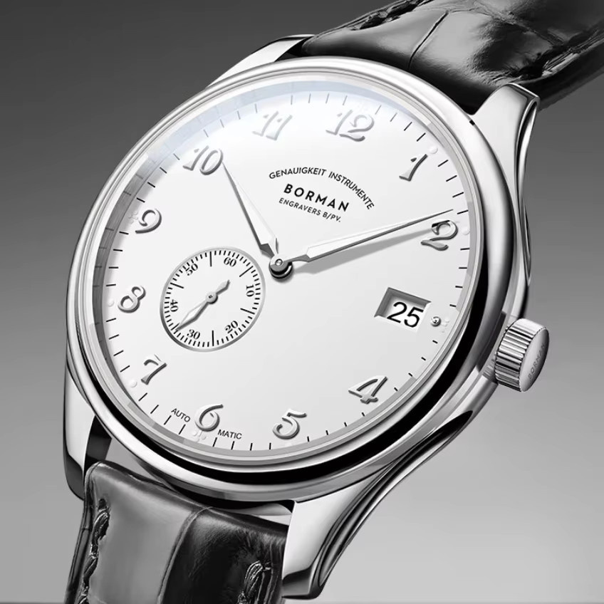 BORMAN Armbanduhr Automatik, Vintage, Edelstahl, 41 mm, Herren - Bild 3