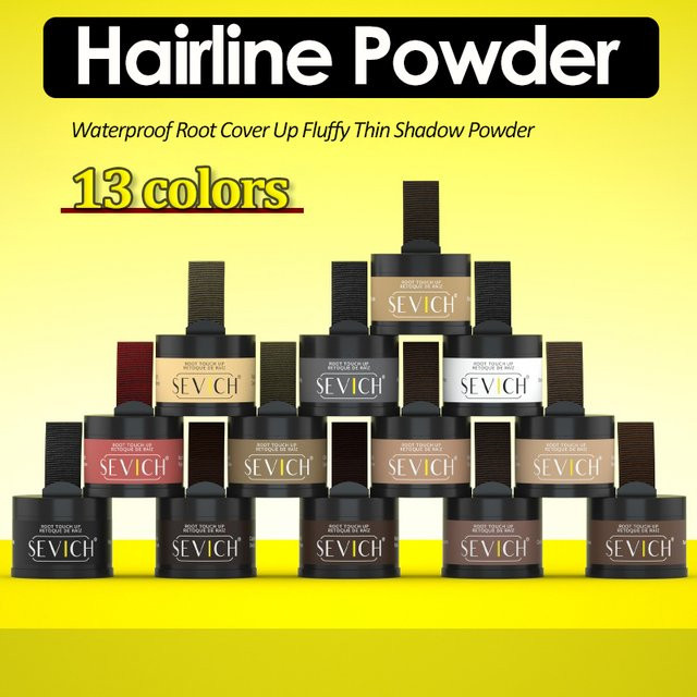 Sevich Haaransatz-Puder, schwarz, 4 g - Bild 1