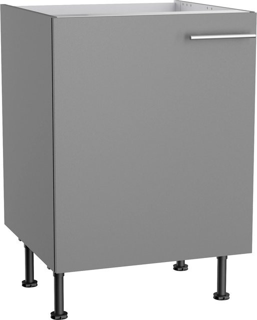 Optifit Küchen-Spülenunterschrank Mats825 in Basaltgrau, B/T/H: 60 x 58,4 x 87 cm - Bild 1